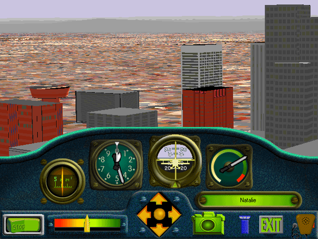 Where's the Westward Ho? Am I right, fellow Phoenicians? Screenshot of Kid Pilot. Flying around a low-poly 1998 version of downtown Phoenix, Arizona's skyline.